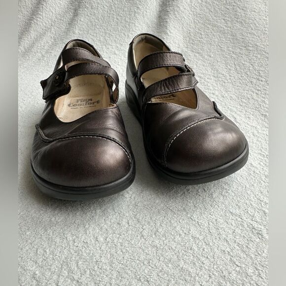 Finn Comfort NAGASAKI Finnamic‎ Brown Leather MaryJane US 8 - Picture 4 of 9